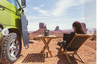 Panneau solaire portable pour le camping & la randonnée - Fusion 48W